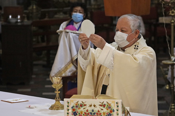 Por: Cortesía Arzobispo de Puebla pide por el descanso de María Eugenia Ocampo