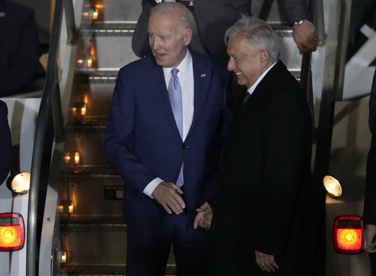 Por: Cortesía Joe Biden ya esta en México; esta será agenda del presidente de EEUU