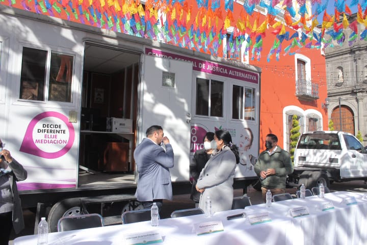 Por: Cortesía Arranca gira CEJA Móvil del TSJE: se instala en Huamantla