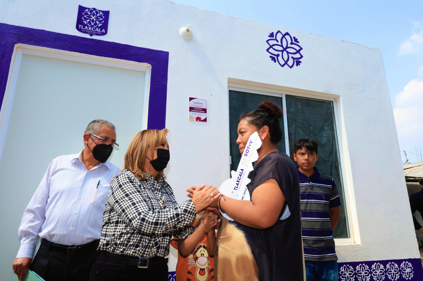 Por: Cortesía Gobernadora entrega acciones de viviendas en Nopalucan y beneficia a 28 familias