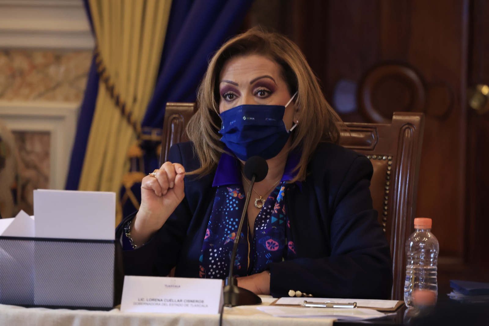 Sale Lorena Cuéllar en defensa de titular de SECTURE