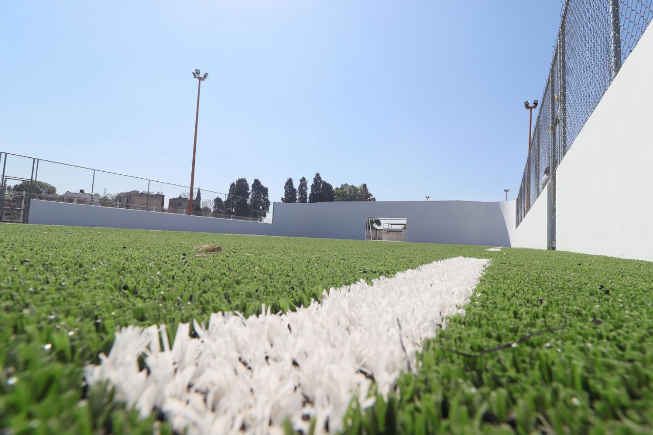 Comunicado oficial Paola Angon entrega primera etapa de rehabilitación del deportivo San Pedro