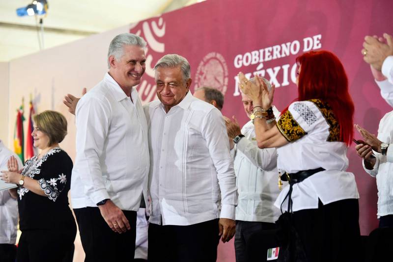Por: Cortesía Recriminan a AMLO entregar Orden del Águila Azteca a Díaz-Canel: ‘No hay dictaduras aceptables’