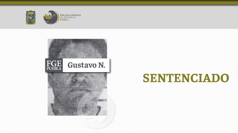 Por: Cortesía Gustavo N. es sentenciado a 26 años de prisión por el homicidio de un hombre durante un asalto