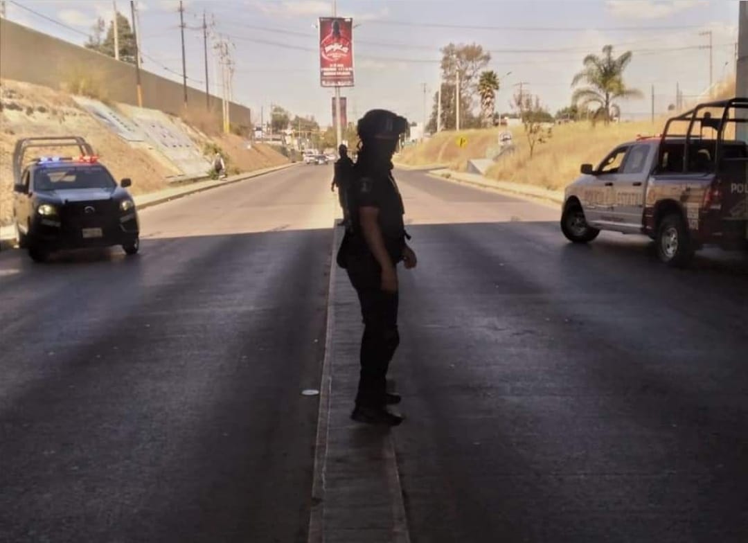 Por: Cortesía Lula Pineda Refuerzan seguridad pública en San Pedro Cholula