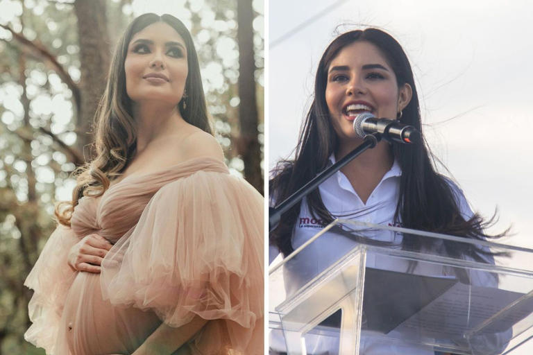 Por: Cortesía Geraldine Ponce, alcaldesa morenista de Tepic, anunció que tendrá una niña (Fotos)