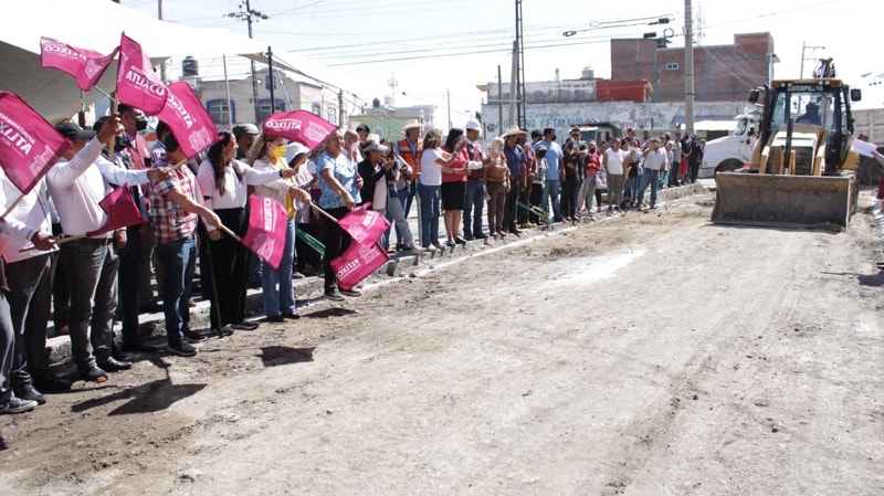 Por: Cortesía Después de 50 años la Calzada del Carmen en Atlixco, será rehabilitada.