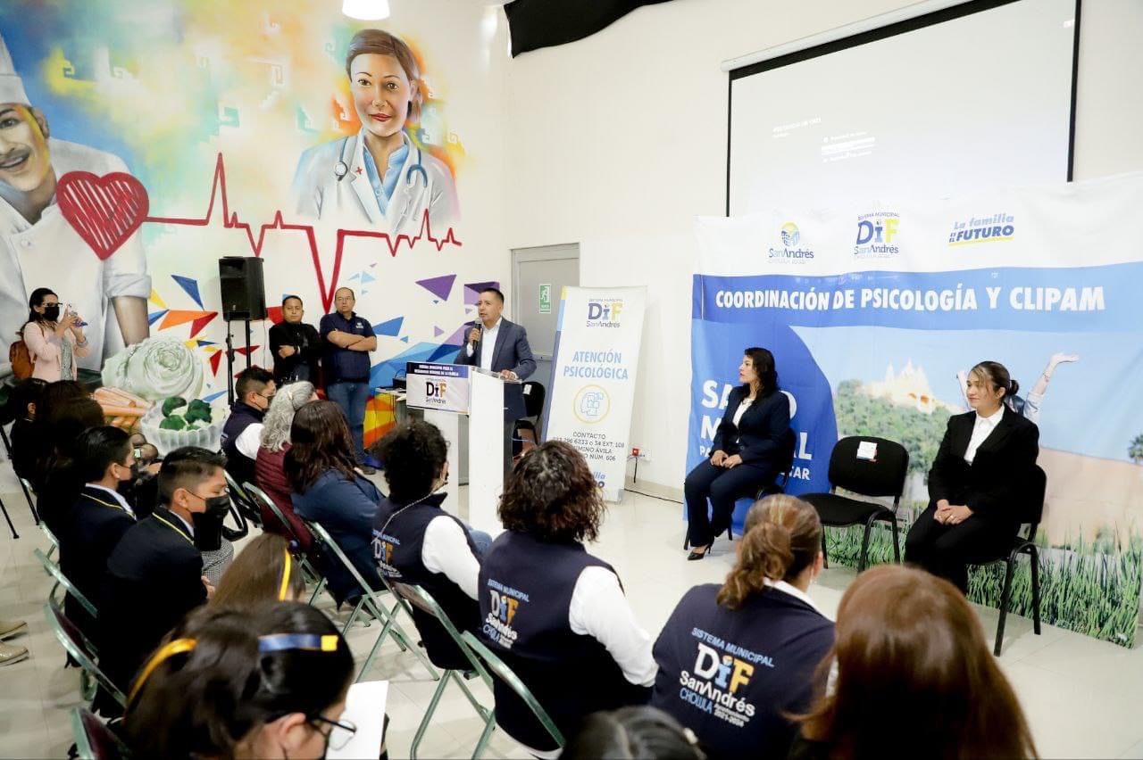 Comunicado oficial DIF de San Andrés Cholula encabeza acciones en pro de la salud mental