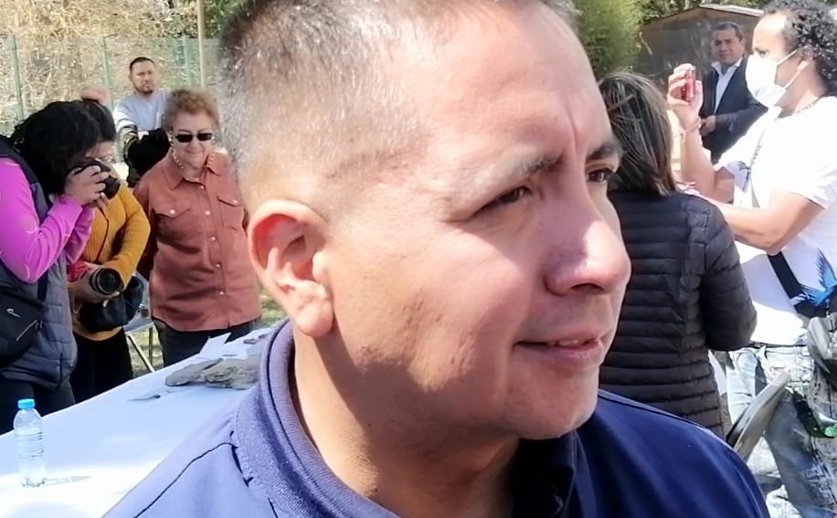 Por: Cortesía Lula Pineda Plantea Edmundo Tlatehui a Gobierno federal rehabilitar escalinata ubicada frente al Patio de los Altares