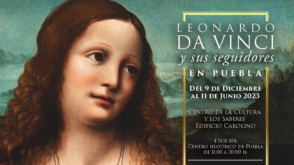 Por: Cortesía La exposición de Leonardo Da Vinci y sus seguidores en Puebla