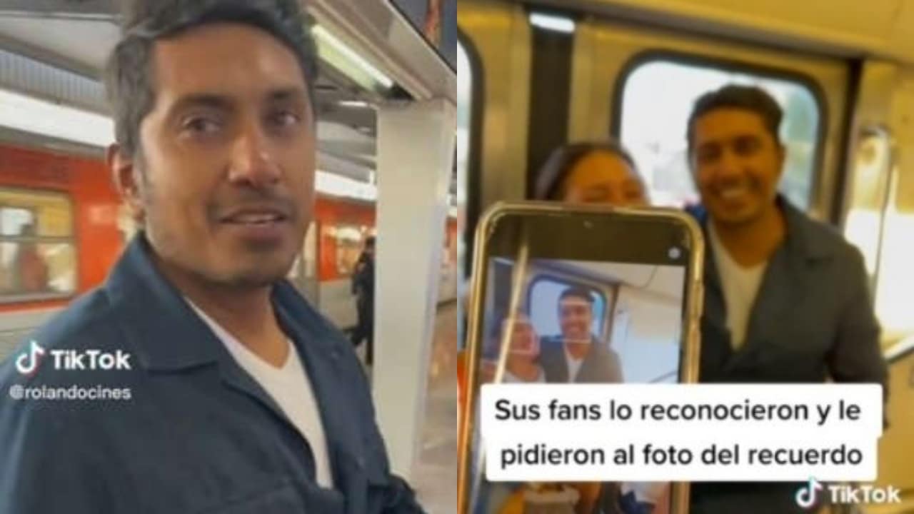 Por: Cortesía "¿Namor en el metro?": Captan a Tenoch Huerta viajando en el Metro de CDMX