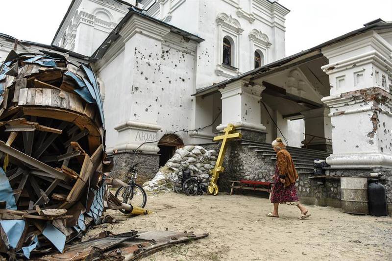 Por: Cortesía A un año de la guerra: tropas rusas intensifican ataques en el este de Ucrania