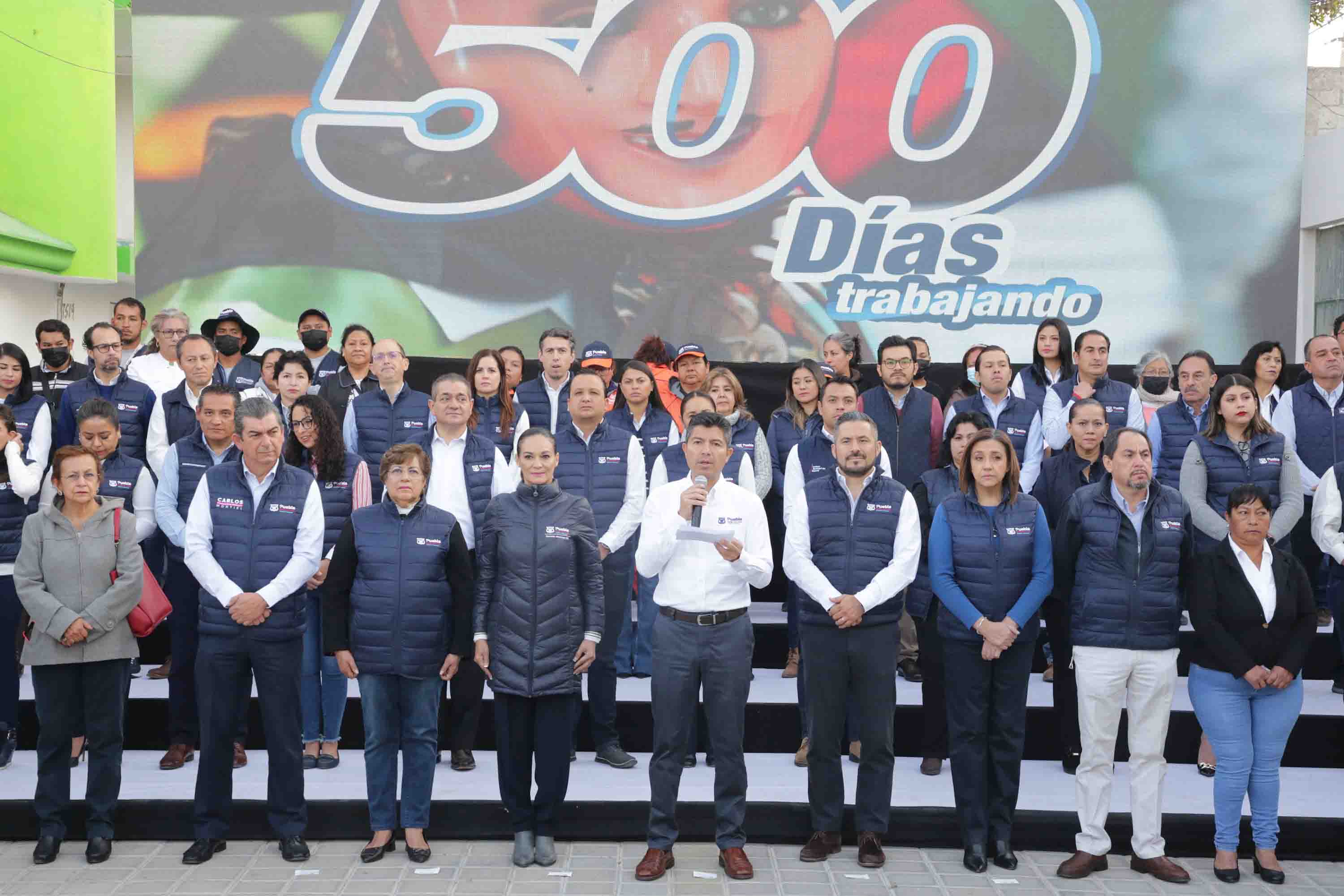 Por: Cortesía Celebra Eduardo Rivera 500 días de su administración