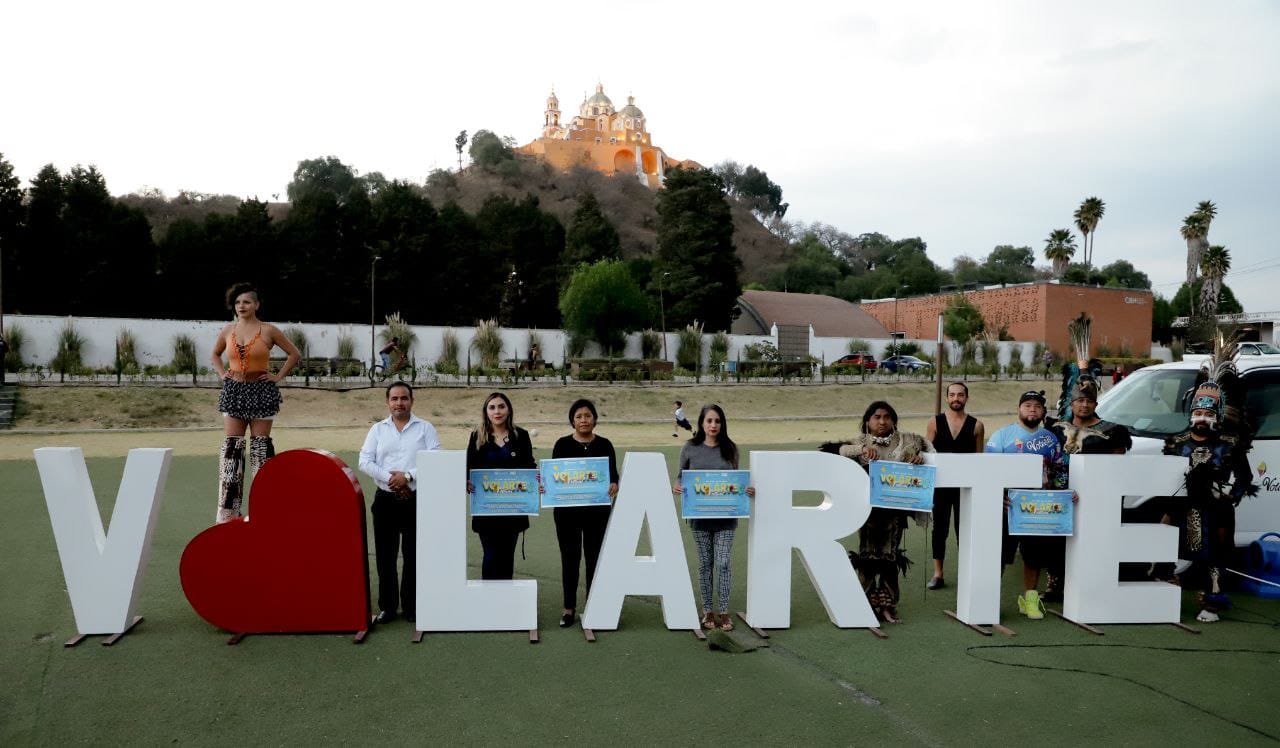 Presenta Ayuntamiento de San Andrés Cholula “Festival Volarte 2023”
