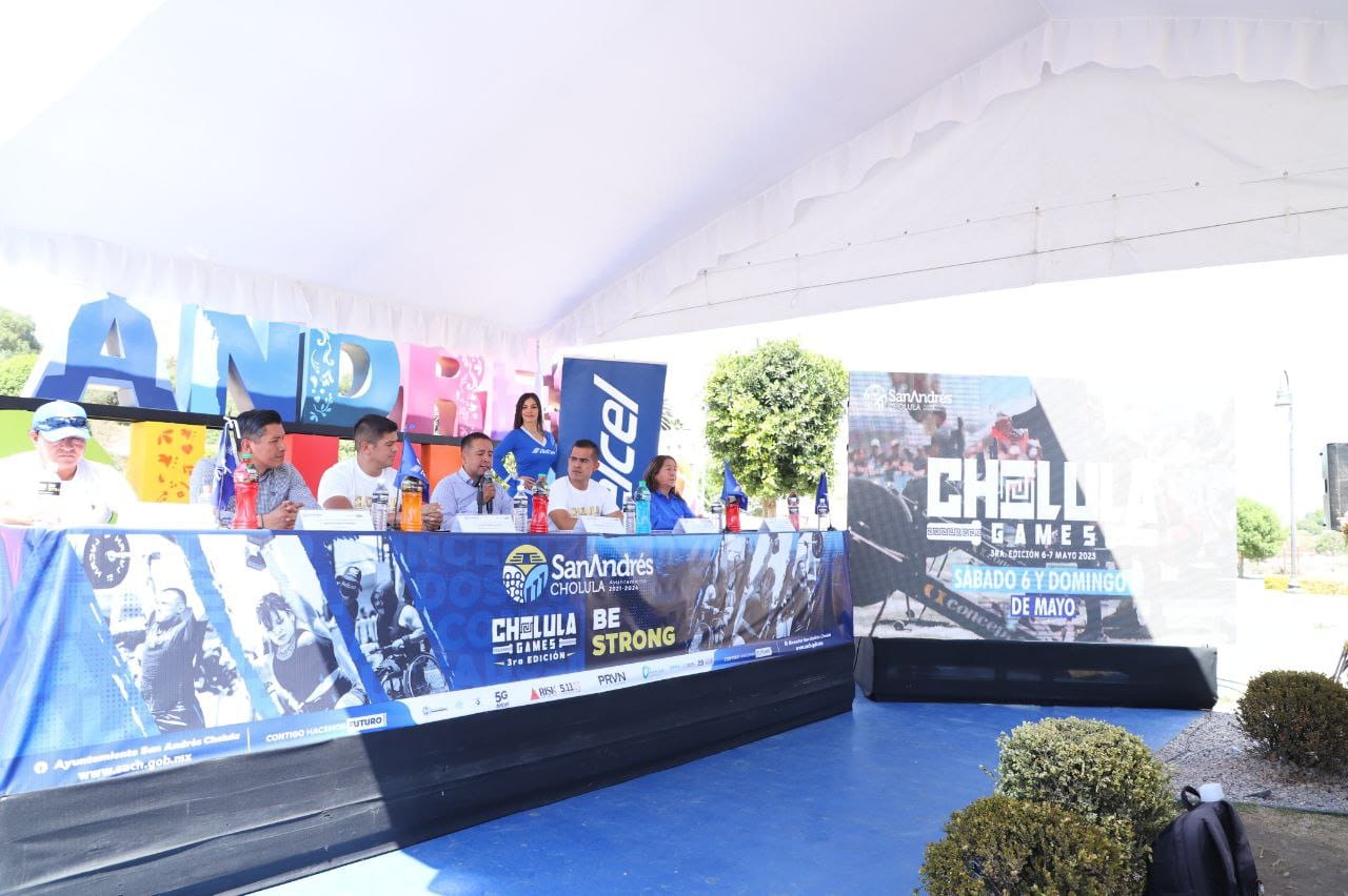 Presenta Ayuntamiento de San Andrés Cholula tercera edición de la competencia “Cholula Games mx”