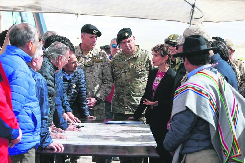 Por: Cortesía Militariza Chile frontera para frenar la migración