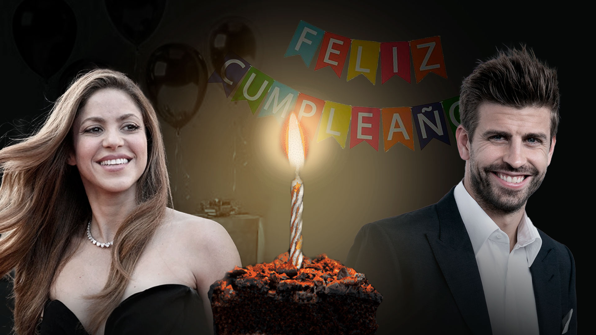 Por: Cortesía ¿Shakira o Piqué? Hoy una cumple 46 y el otro 36 años