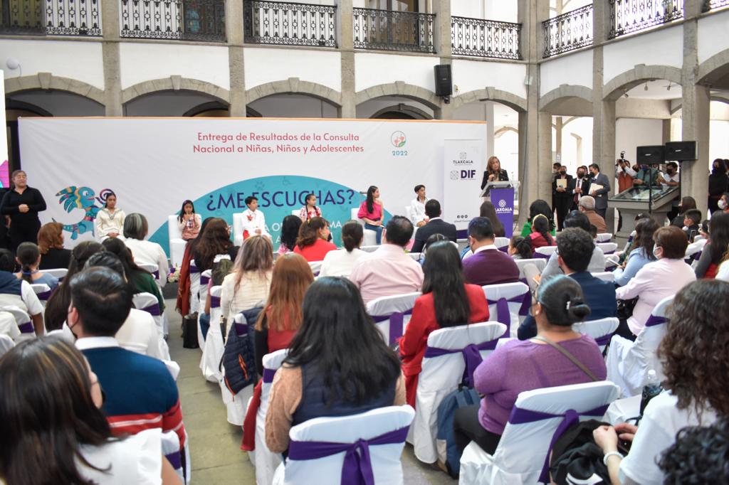 Por: Cortesía Presentan resultados de la consulta nacional ¿me escuchas? 2022 en el congreso del estado