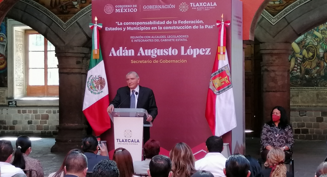 Reconoce Adán Augusto gobierno de Lorena Cuéllar