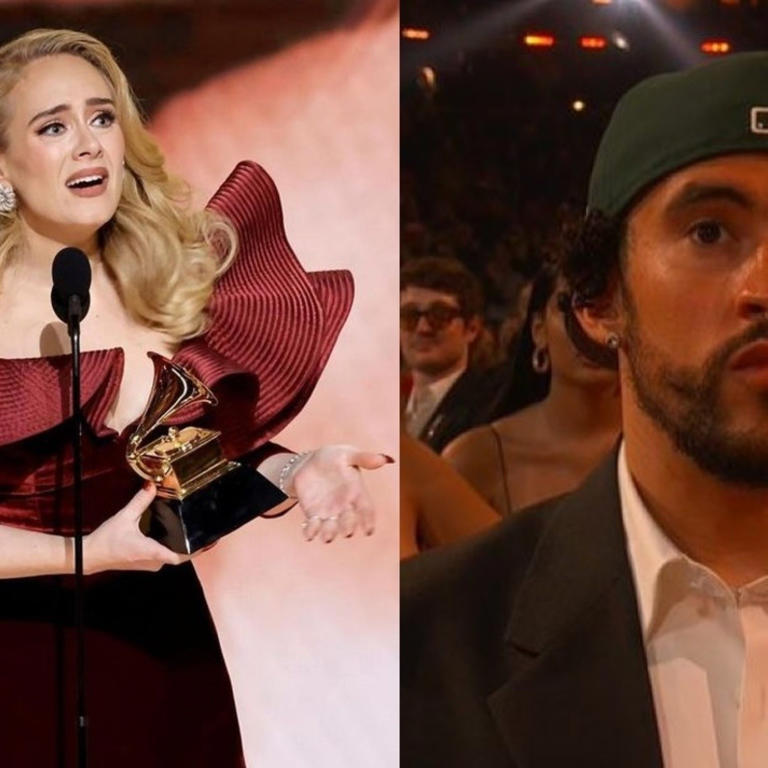 Por: Cortesía ¿No soportó? Así fue la reacción de Bad Bunny al perder en los Premios Grammy 2023 contra Adele