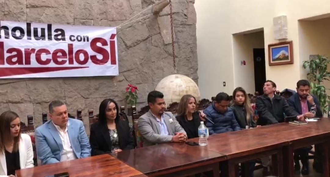 Cholulas se suman al proyecto de Marcelo Ebrard