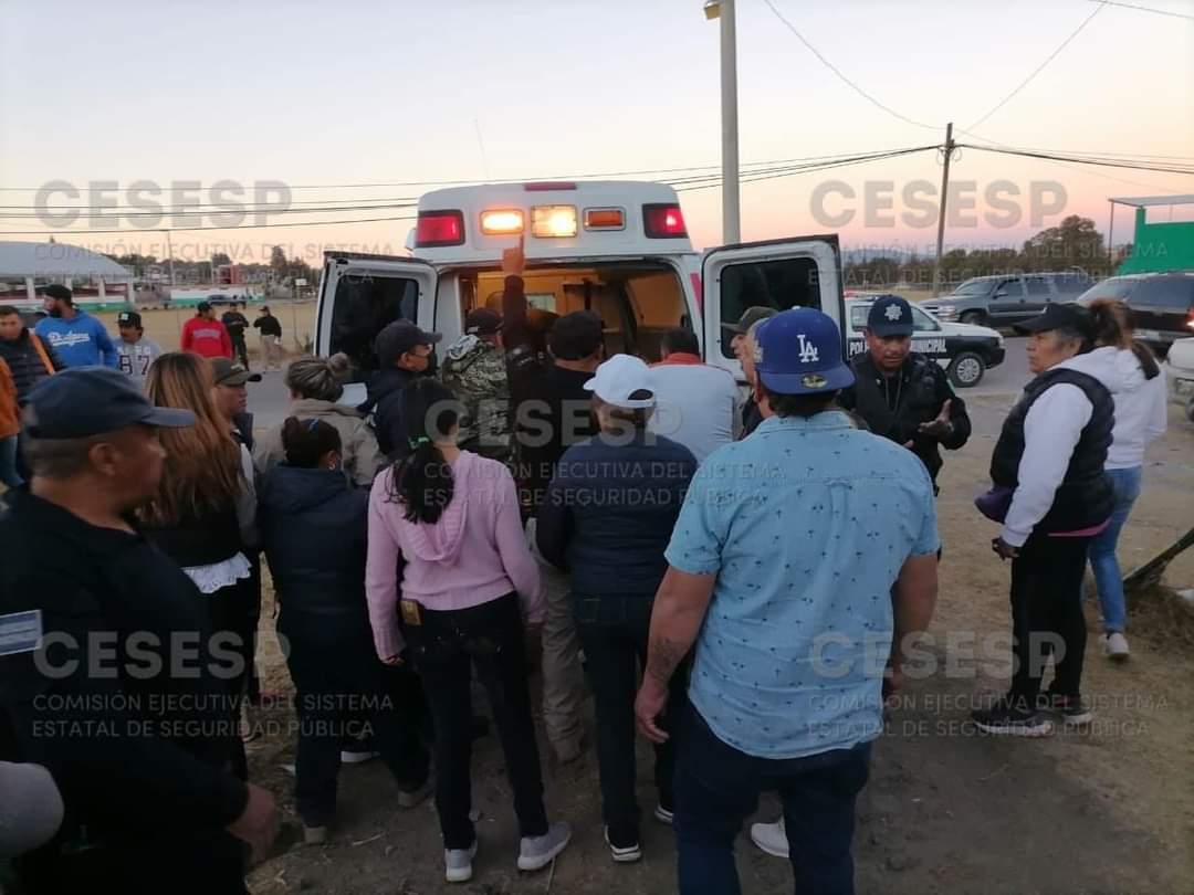  Sin ser localizado sujeto que disparó a dos hombres en Xaltocan