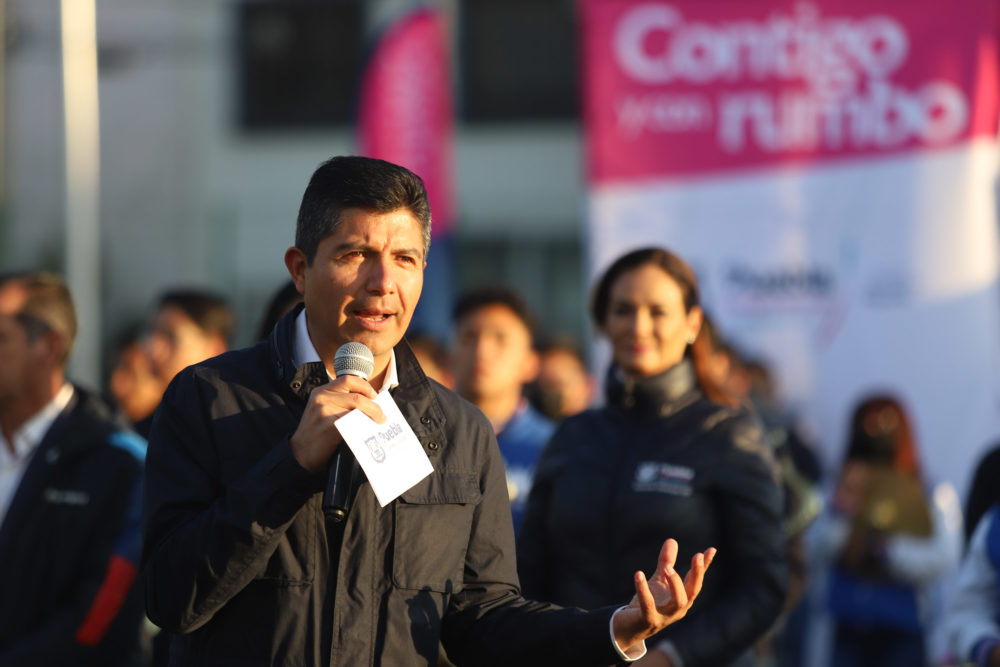 Esta administración sí trabaja, responde Eduardo Rivera a críticas de MORENA