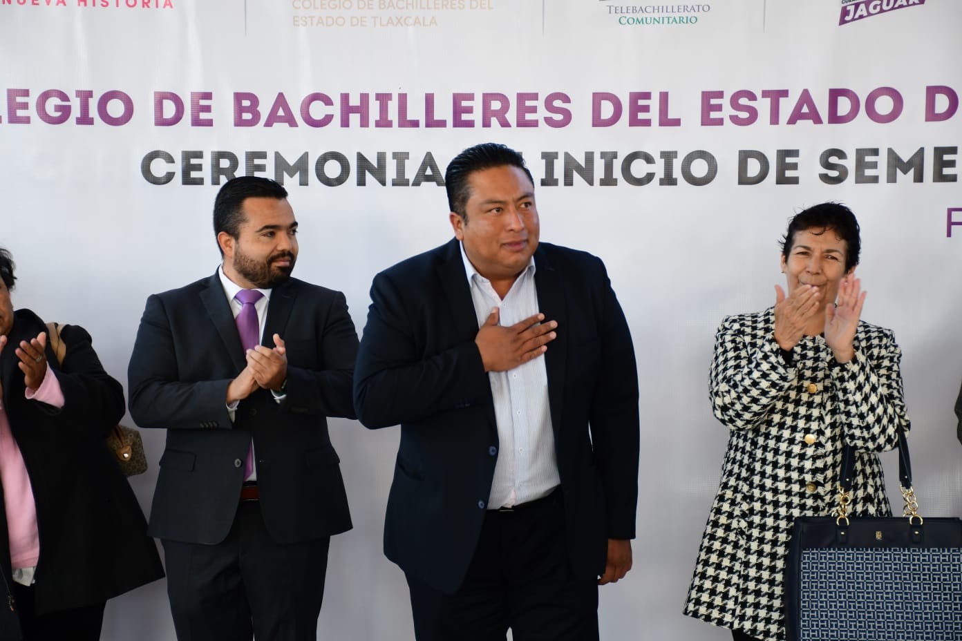 Inició COBAT semestre 2023–a con ceremonia y causa noble
