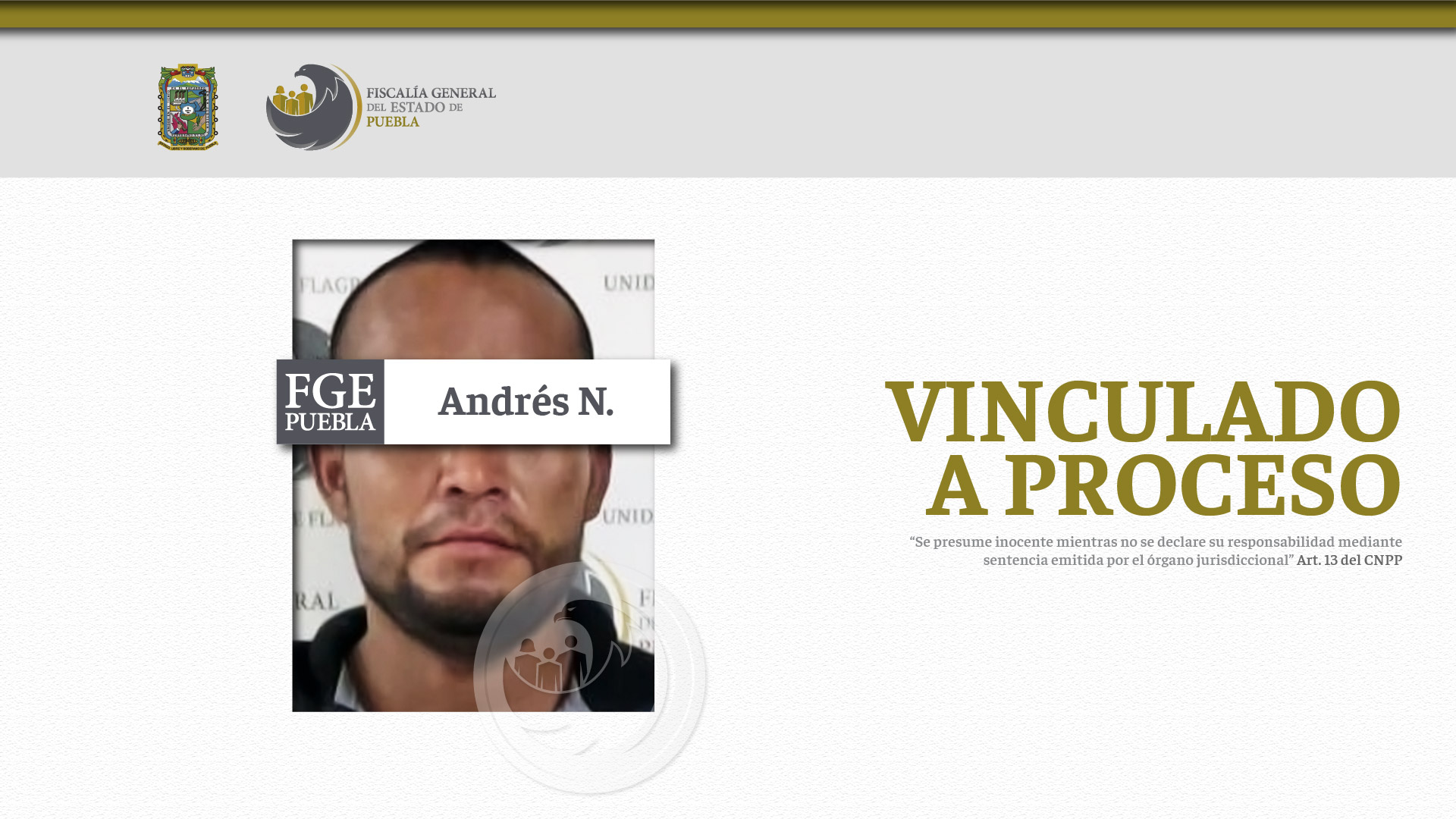 Por: Cortesía Vinculado a proceso por robo agravado en Xochimehuacán