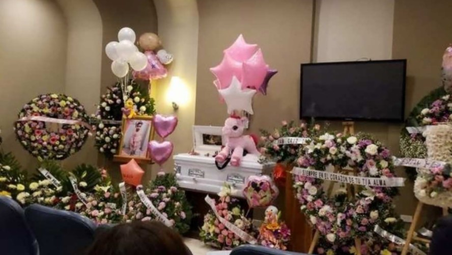Por: Cortesía Último adiós a Ingrid, la niña que falleció tras un ataque armado en Sonora