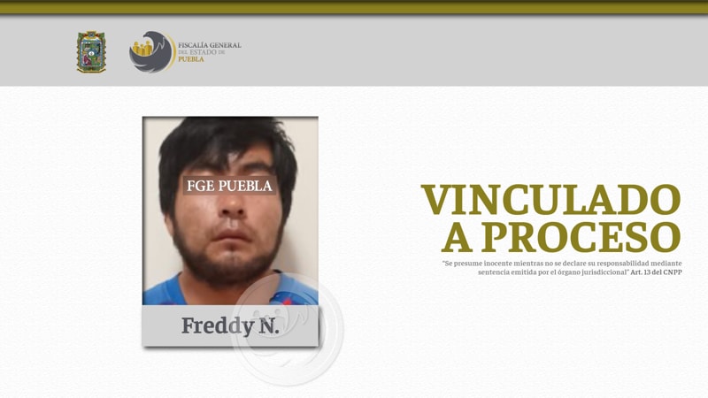Por: Cortesía Freddy N. es enviado a prisión por lesionar con machete a un adulto y tres menores de edad en Cholula