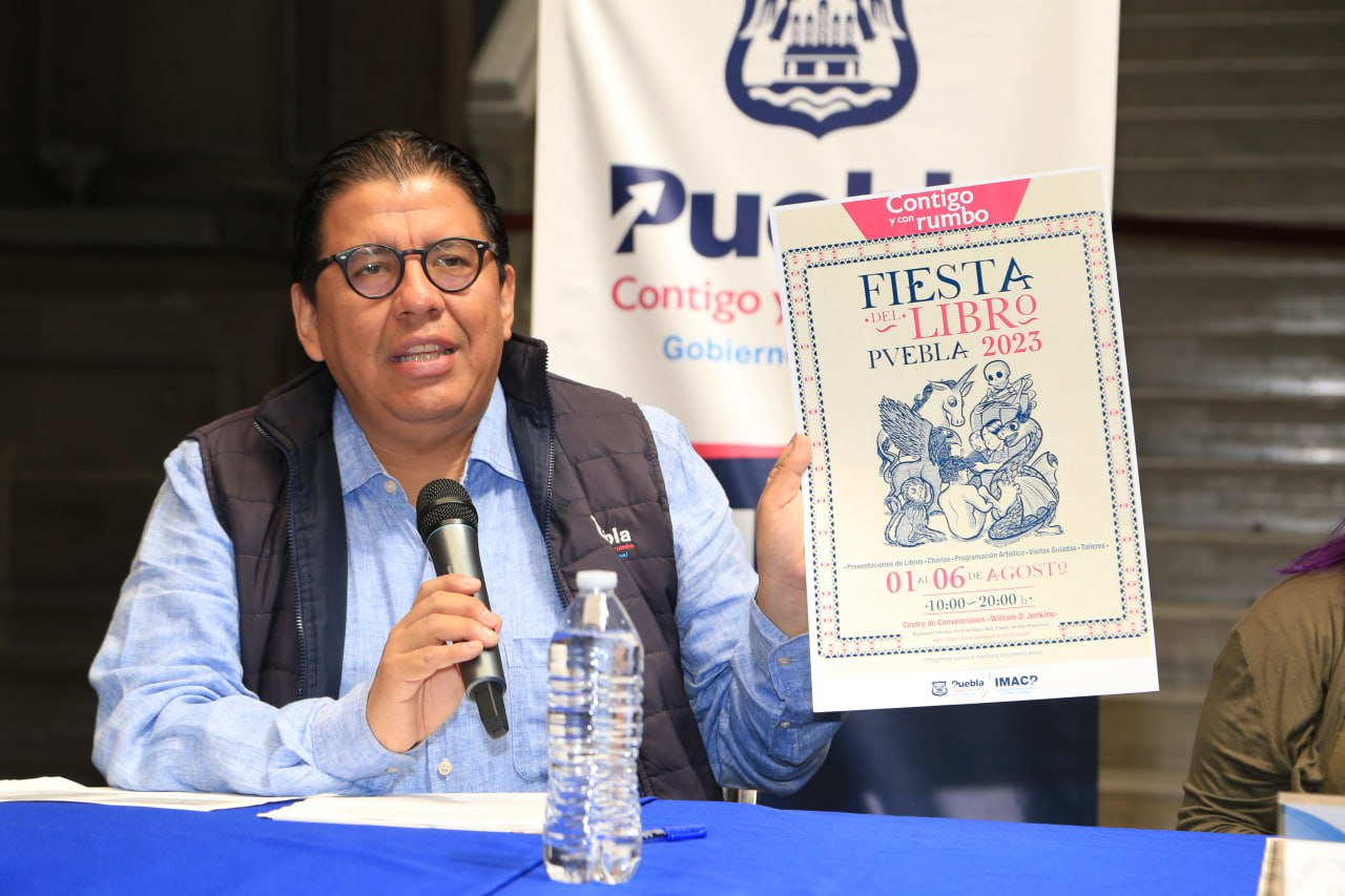 Por: Cortesía Vuelve la "Fiesta del Libro" en Puebla para promover la lectura y la interacción entre el libro antiguo y la era digital