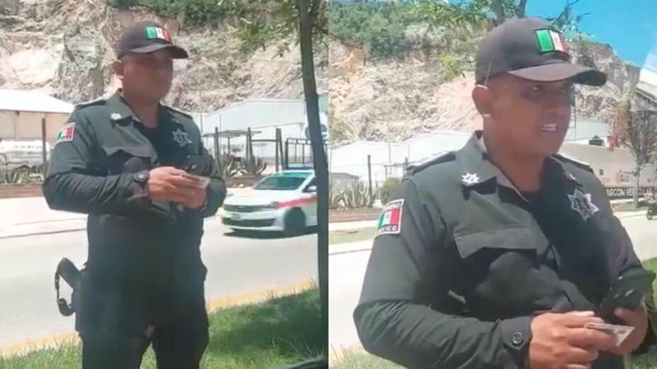 Policía es captado amenazando a un ciudadano por pedirle que se identificara, ya fue suspendido (Vídeo)