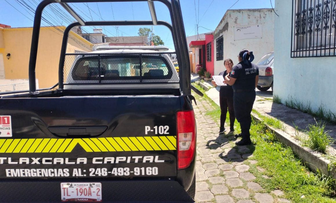 Por: Cortesía Policía de Tlaxcala capital integra comités vecinales de seguridad