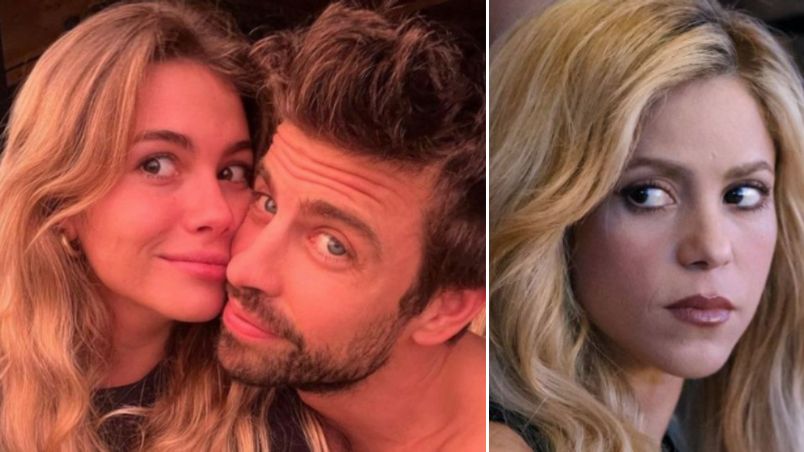 Por: Cortesía Piqué prefiere dejar a sus hijos con sus abuelos para ver a Clara Chía sin problema