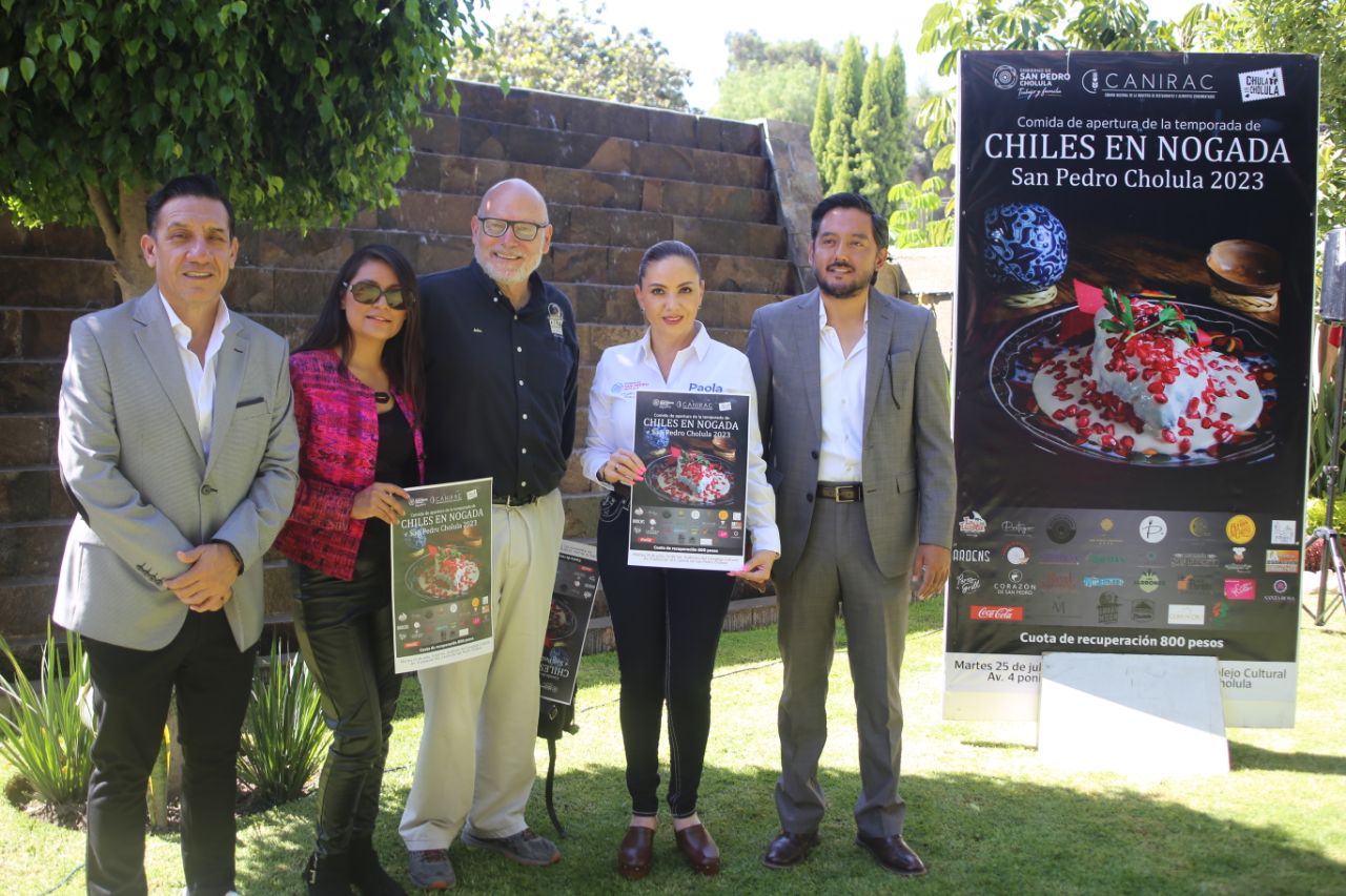 Comunicado oficial Paola Angon y Canirac presentan la comida de inicio de temporada de Chiles en Nogada