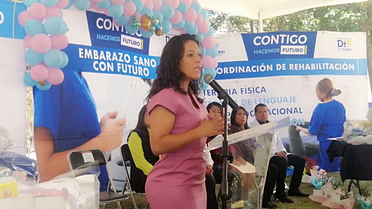 Por: Cortesía Lula Pineda SMDIF de San Andrés Cholula concluye programa “Embarazo sano con futuro”
