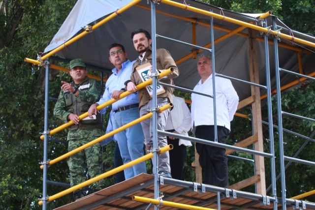 Por: Cortesía Céspedes realiza supervisión de reconstrucción del IMSS San Alejandro