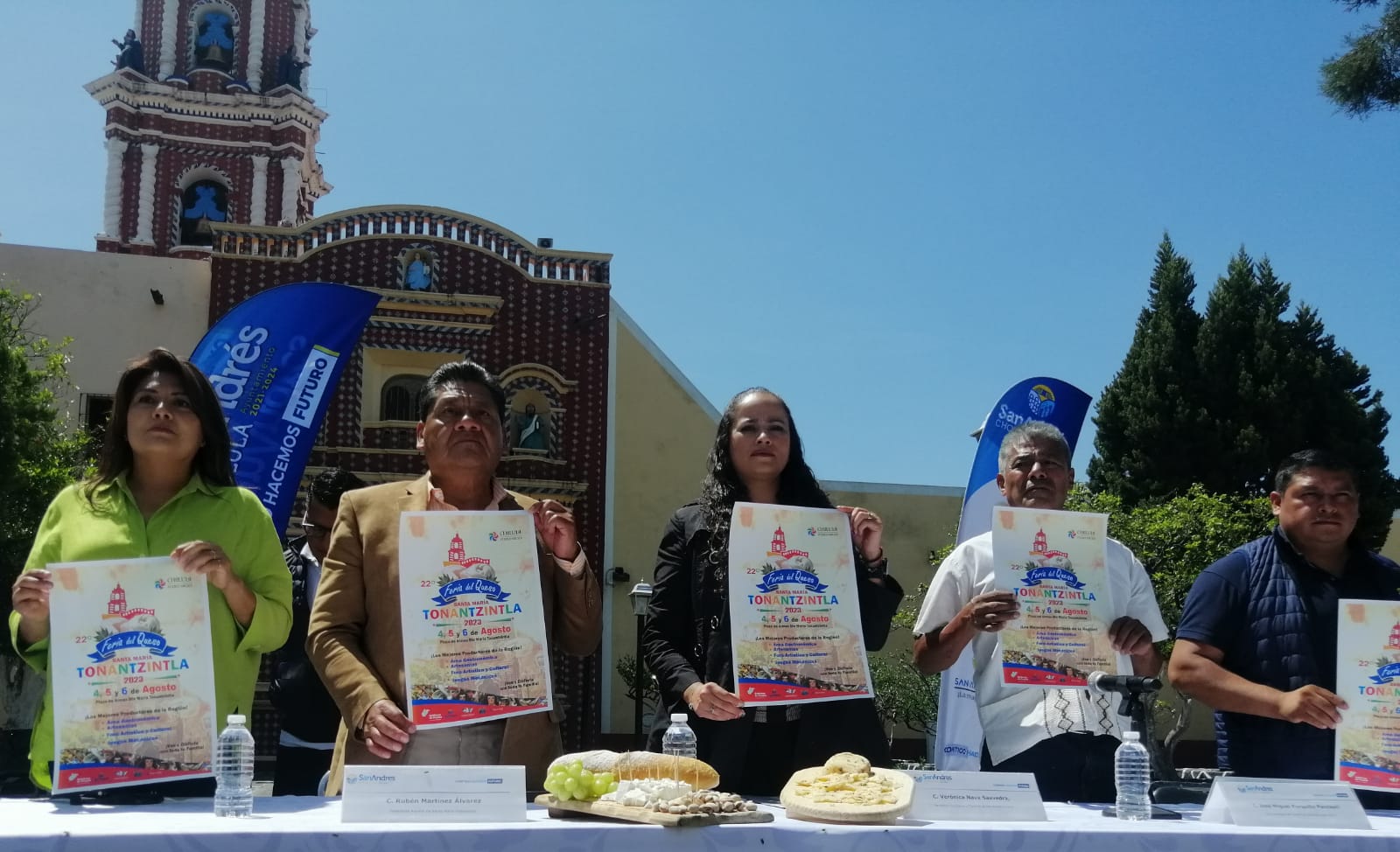 Agosto inicia con la “Feria de Queso Santa María Tonantzintla 2023”