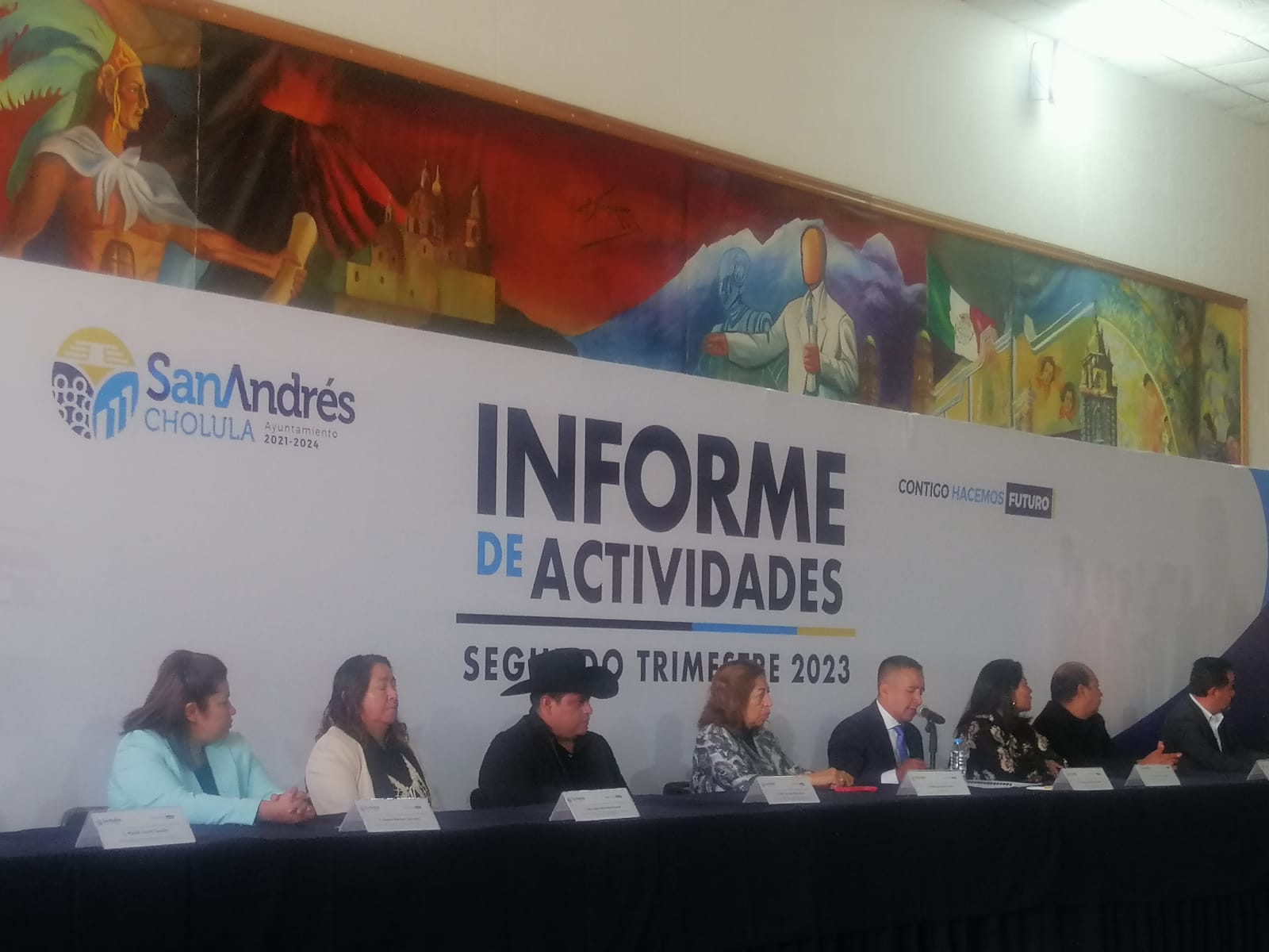 Por: Cortesía Lula Pineda Presenta Edmundo Tlatehui, Informe de Actividades correspondiente al segundo trimestre 2023