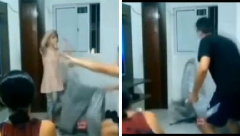 Por: Cortesía Captan el momento exacto en que un presunto fantasma aparece frente a una pareja (Vídeo)