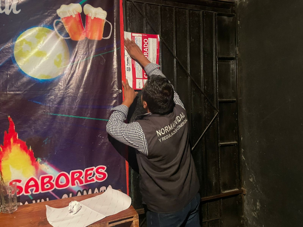 Por: Cortesía Operativo Conjunto Clausura Establecimientos Comerciales con Giros Regulados