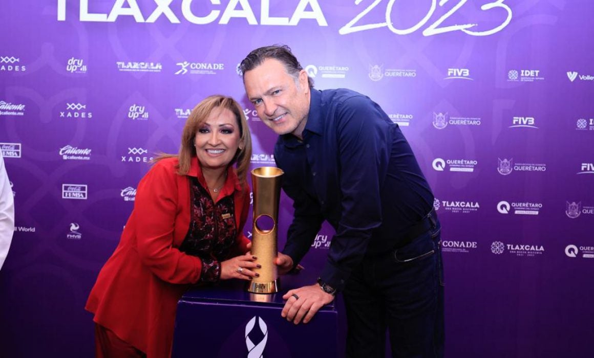 Llega a Querétaro promoción del Mundial de voleibol de playa Tlaxcala 2023