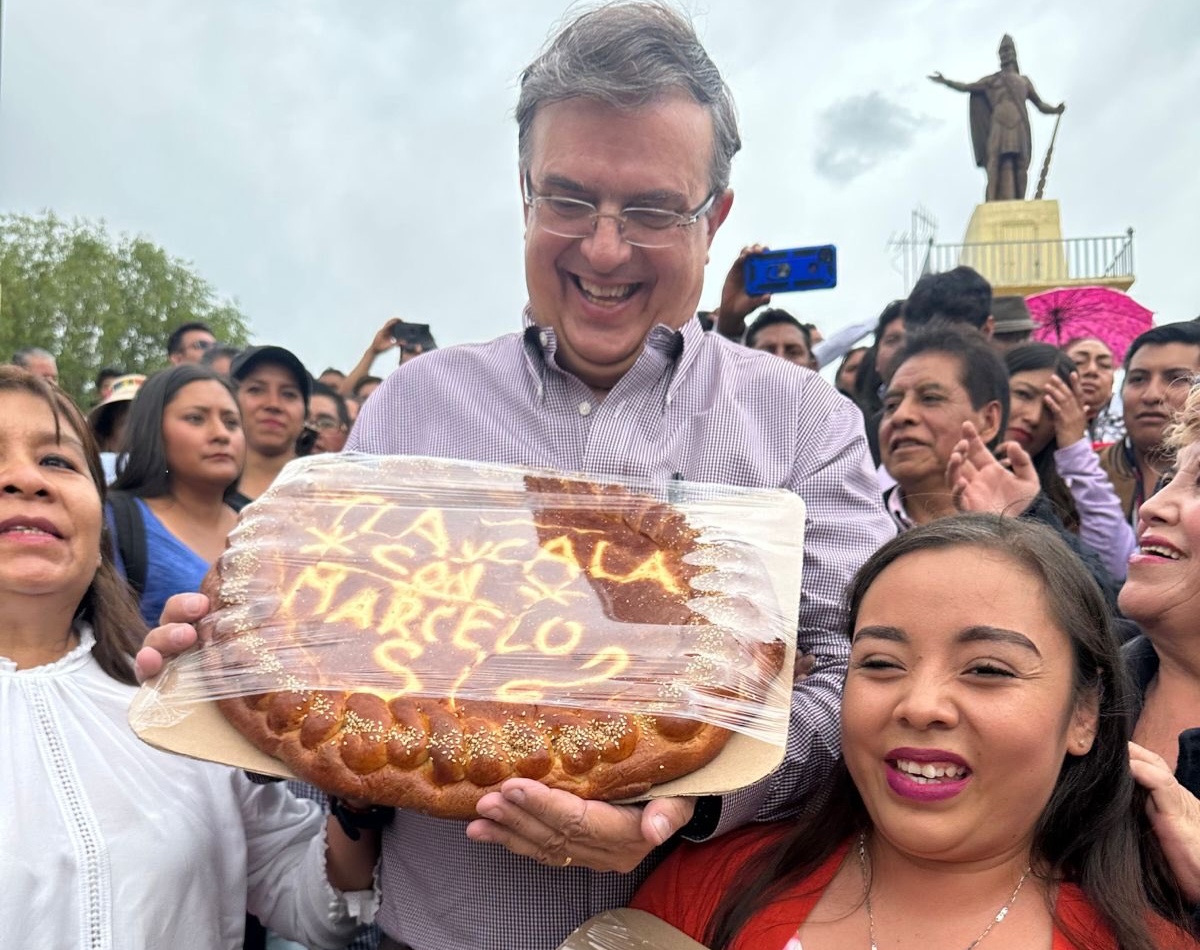 ¿Cuánto gastó Marcelo Ebrard en su visita a Tlaxcala?