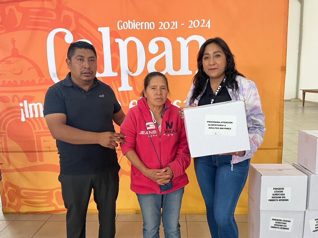 Fernando Castellanos entrega Programa de Atención Alimentaria “INCONUT” a grupos calpenses más vulnerables