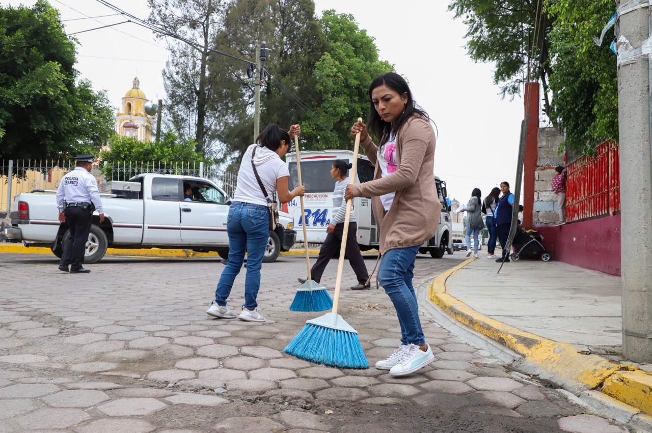 Comunicado oficial Lleva Mundo Tlatehui la jornada San Andrés es mi Casa y yo la Limpio a San Antonio Cacalotepec