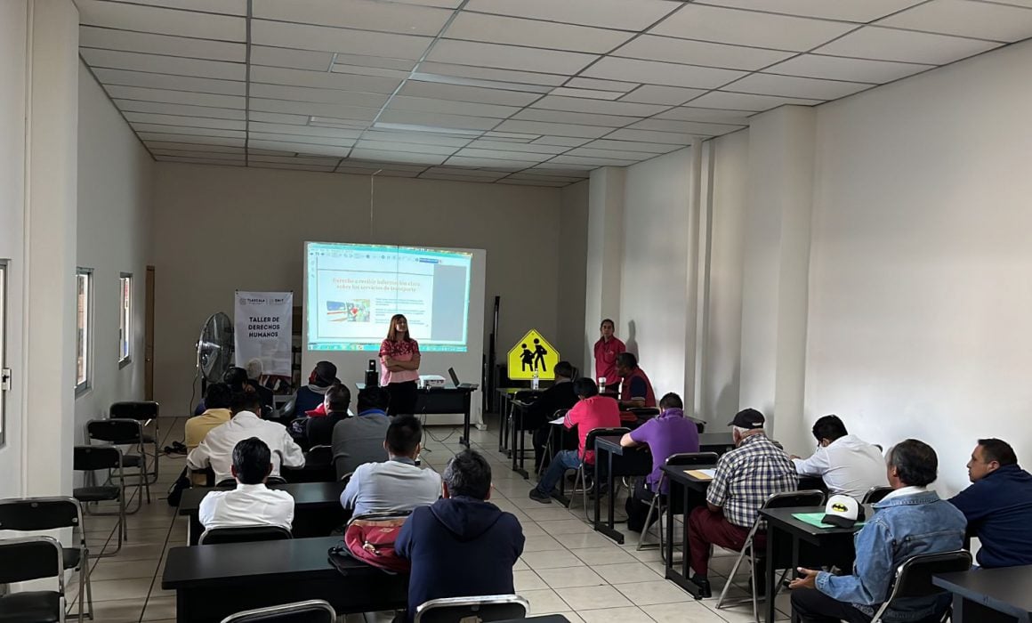 Por: Cortesía Capacita SMYT a 3 mil operadores de transporte público