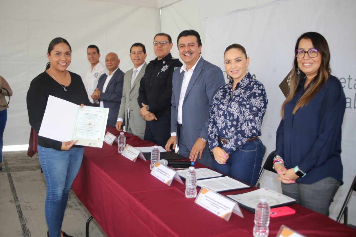 Comunicado oficial Paola Angon firma convenio con el ICATEP, impulsando mejores oportunidades de empleo para mujeres cholultecas