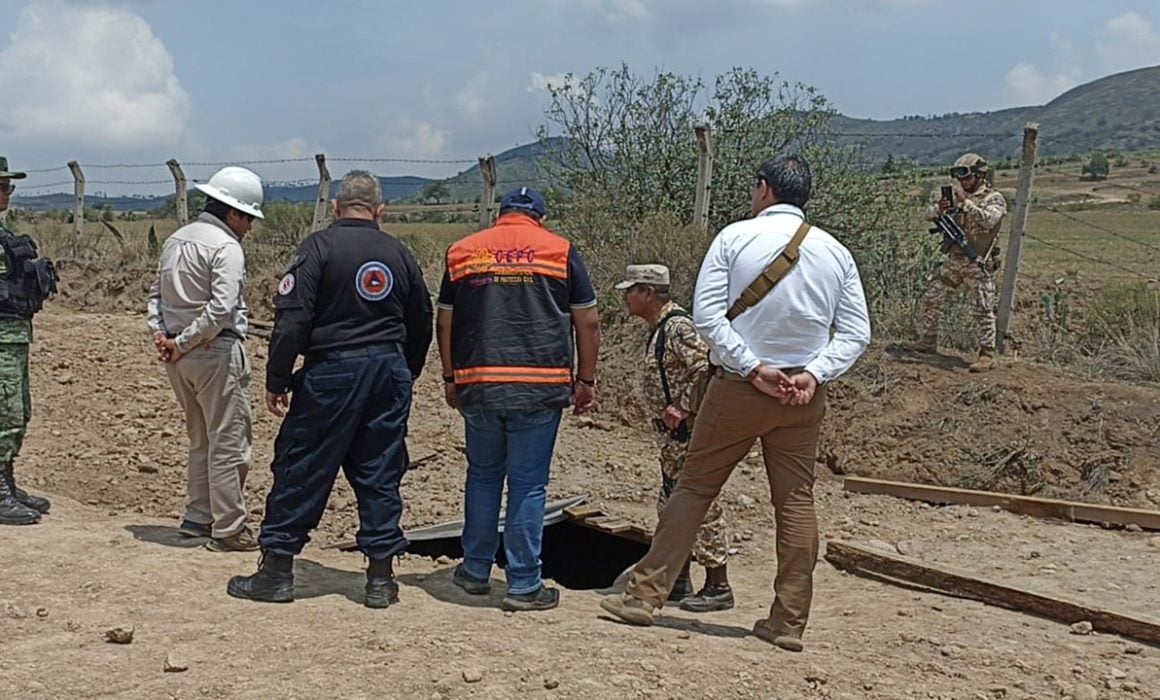 Por: Cortesía Descarta CEPC toma clandestina en ductos de Pemex en Calpulalpan