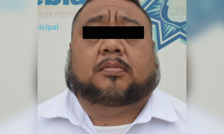 SSC Puebla detiene a “El Chango” delincuente vinculado con narcomenudeo